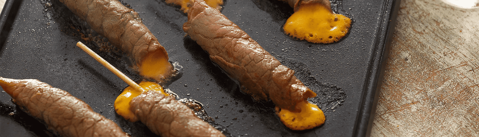 Banner : Brochettes de bœuf Yakitori  