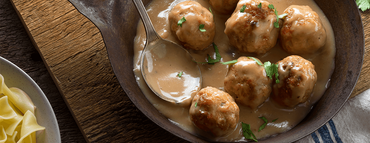 Banner : Boulettes à la suédoise