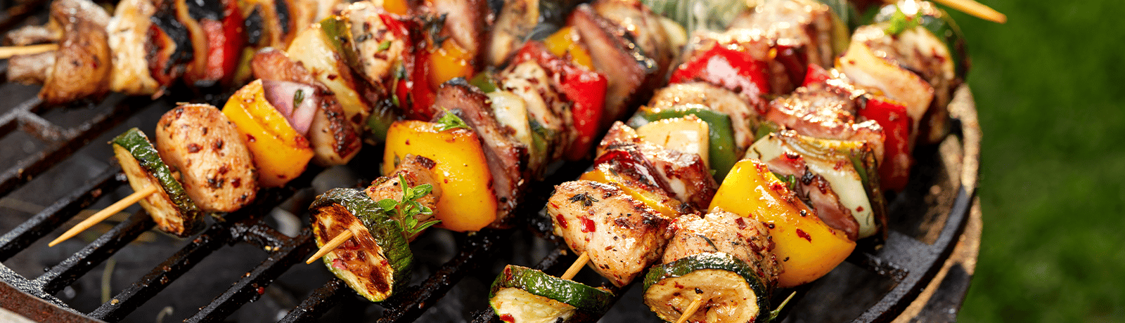 Banner : Brochettes de poulet mariné