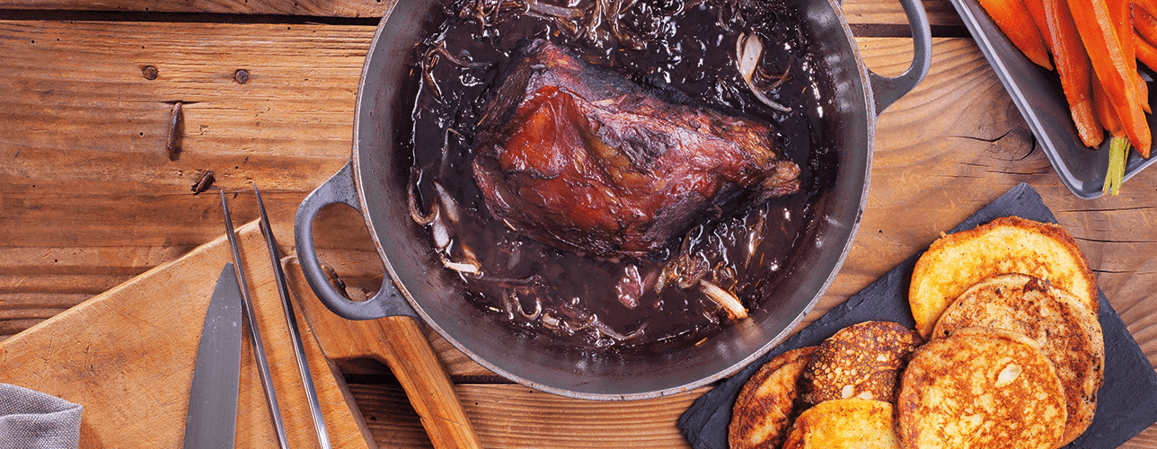 Banner : Rôti de Paleron au vin du Bugey