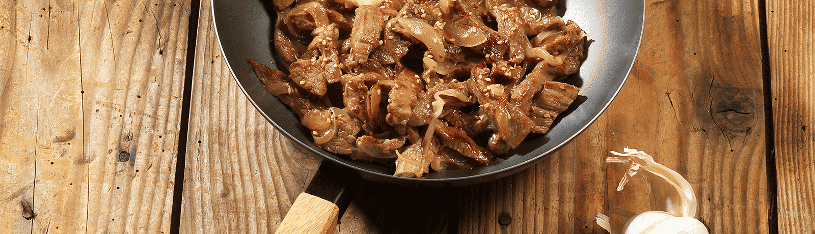 Banner : Bœuf sauté aux oignons 