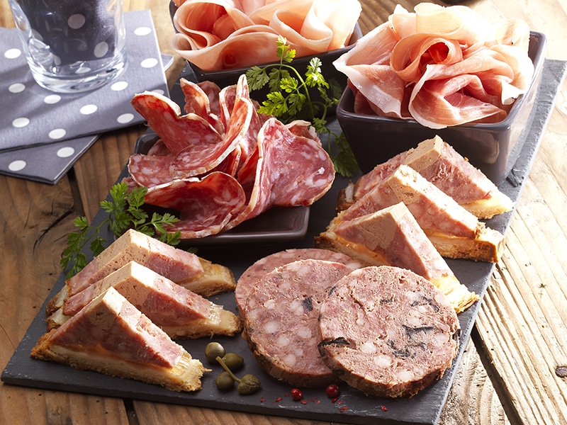 Planche de charcuteries