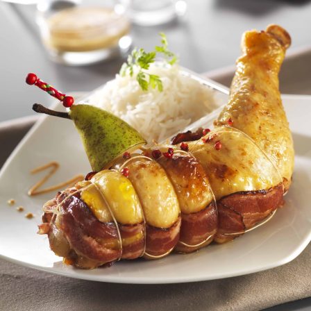 Cuisse de poulet Belle-Hélène de notre MOF