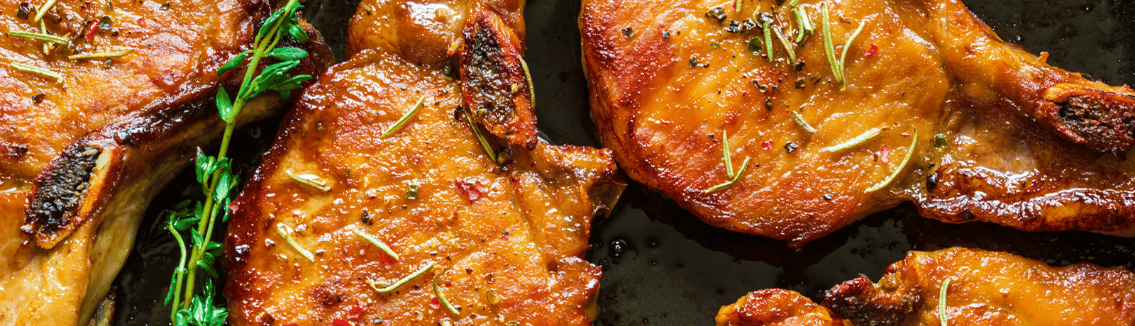 Banner : Côtes de Porc miel et cardamome au barbecue