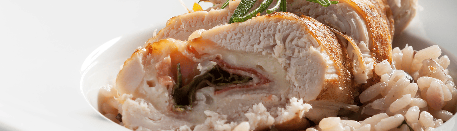 Banner : Saltimbocca au risotto