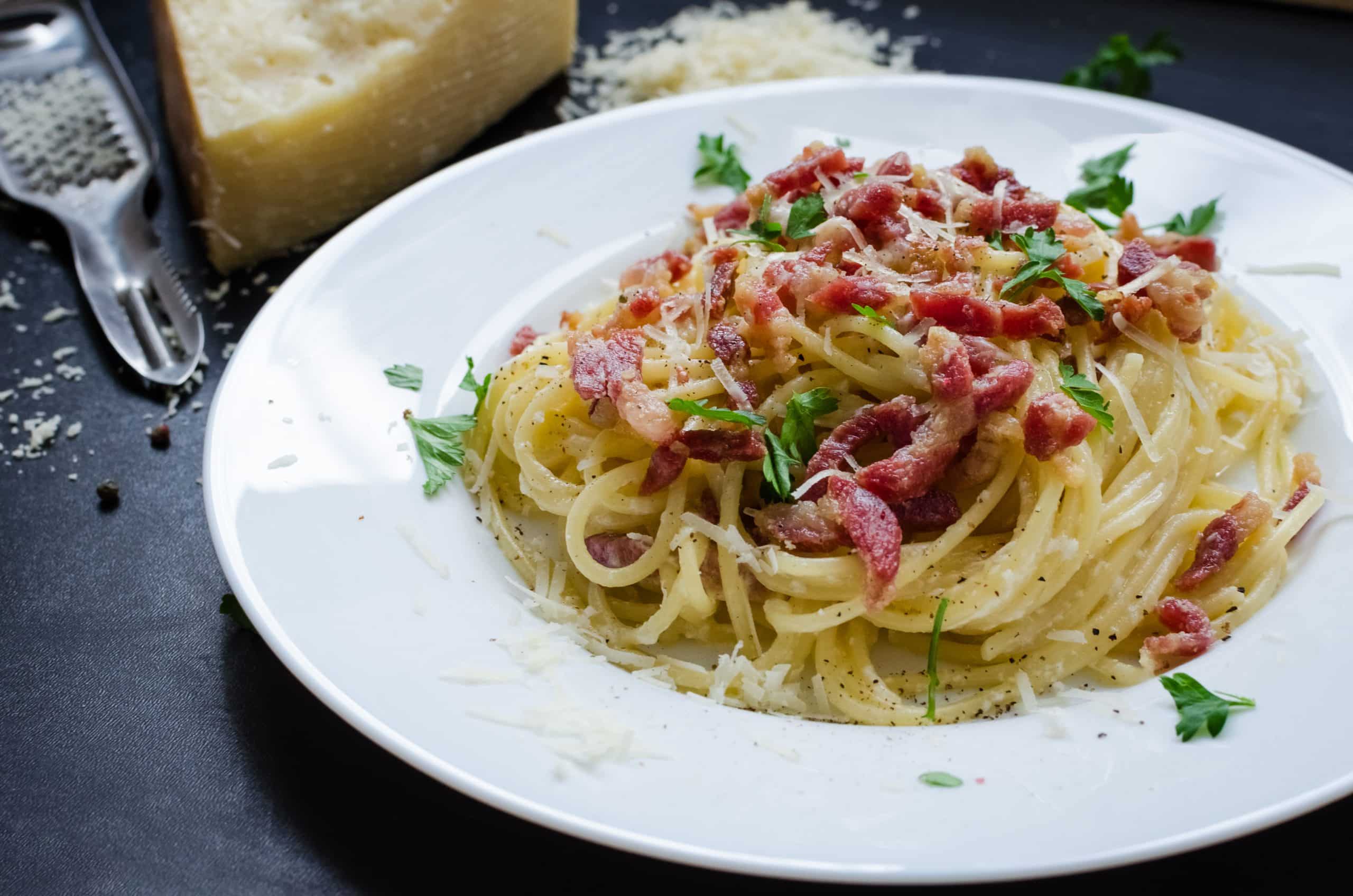 pâtes à la carbonara