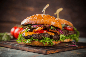Idée recette barbecue original - hamburger
