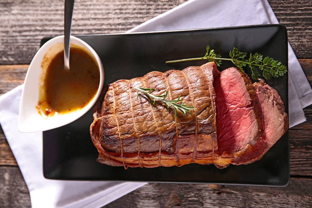 rôti de bœuf au barbecue