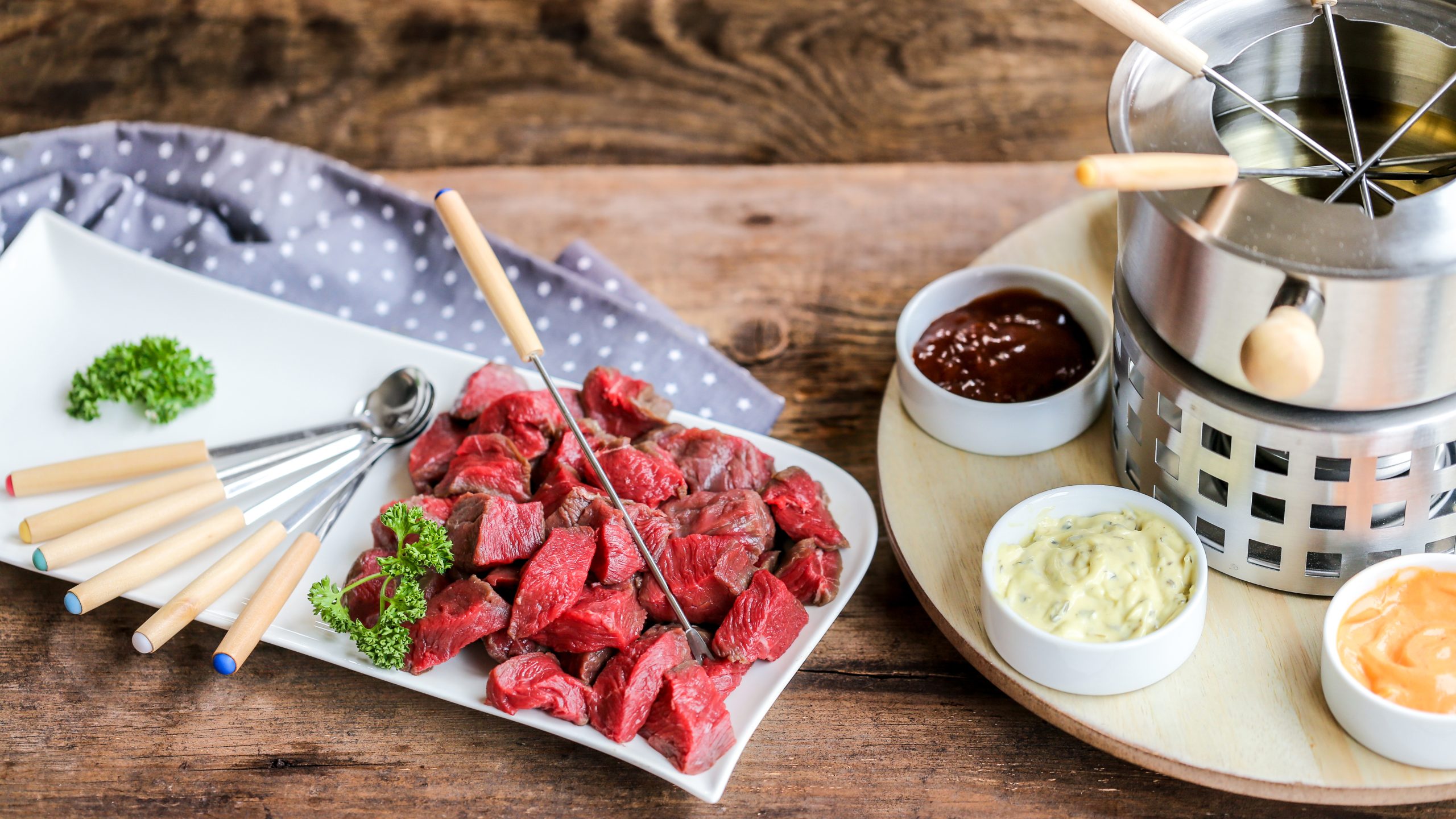 fondue bourguignonne recette