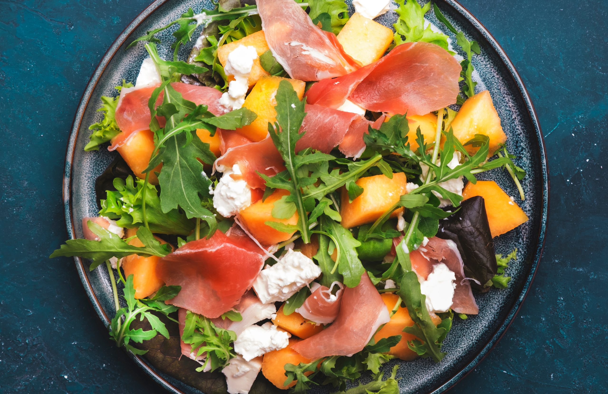Banner : Salade melon feta jambon 