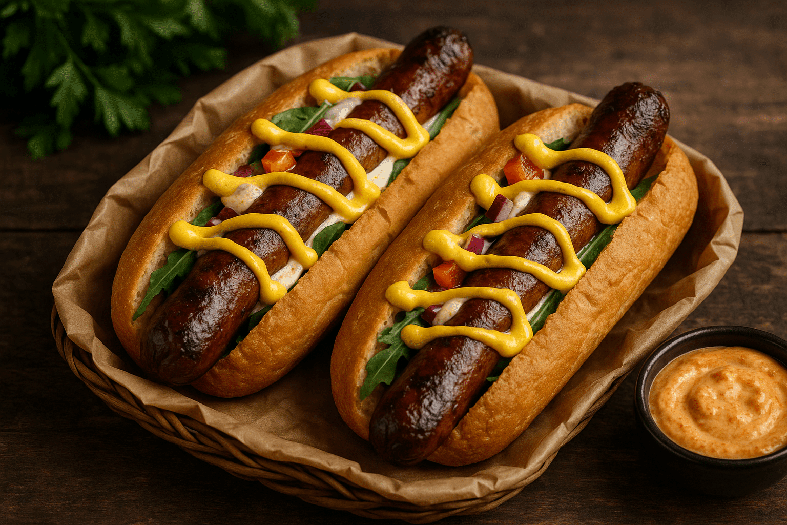 Banner : Hot dog merguez