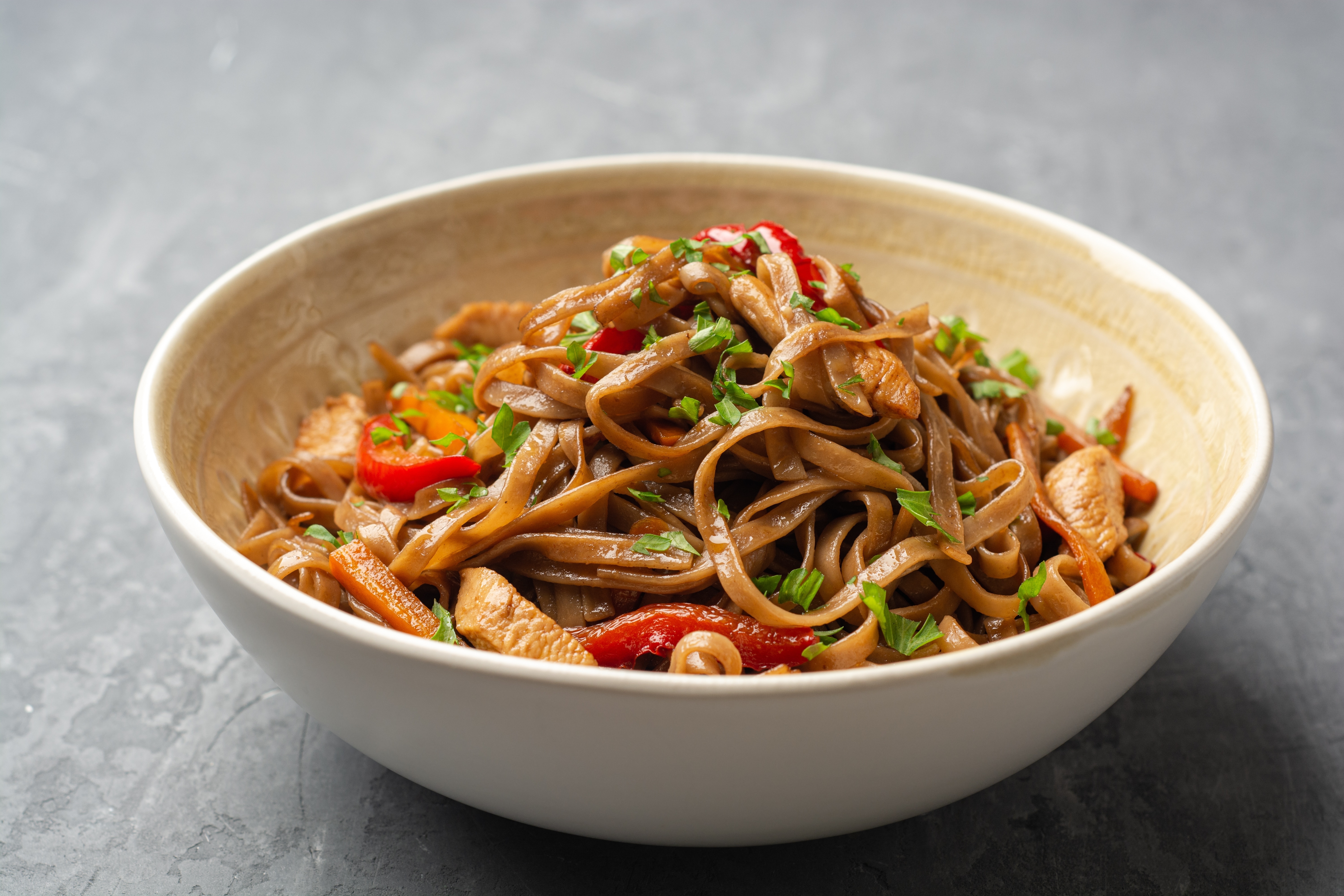 poulet sauté facon asiatique