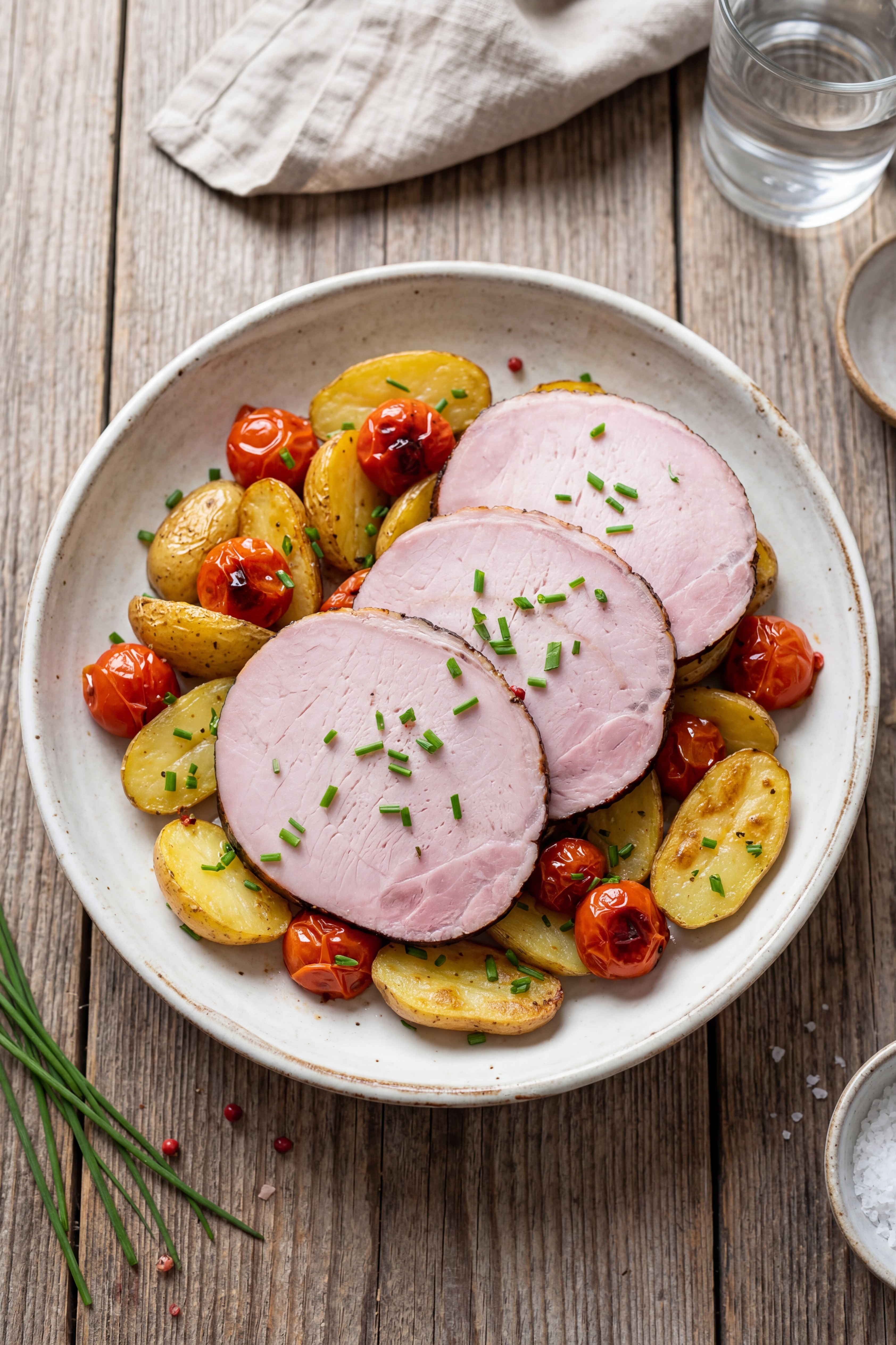 Firefly_Photographie culinaire réaliste d’un plat estival français, présenté dans une grande 782505